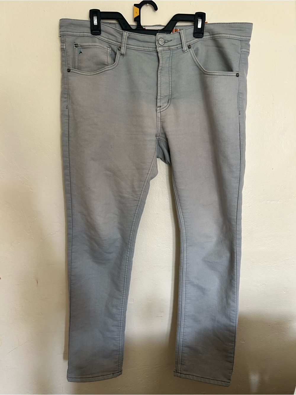 Tailor Vintage Men's Slim Jeans in Light Gray 36*30